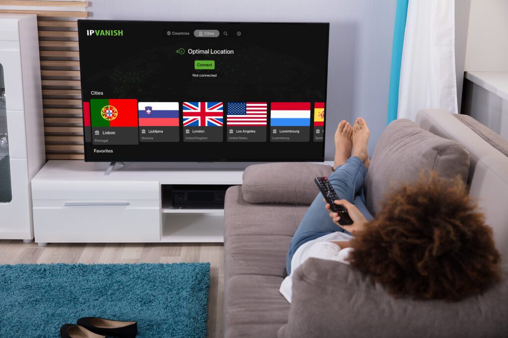 IPVanish app on tvOS