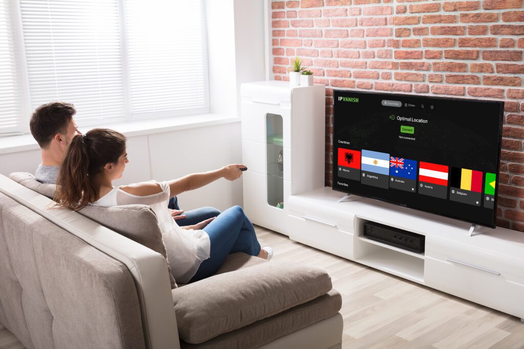 IPVanish app on tvOS