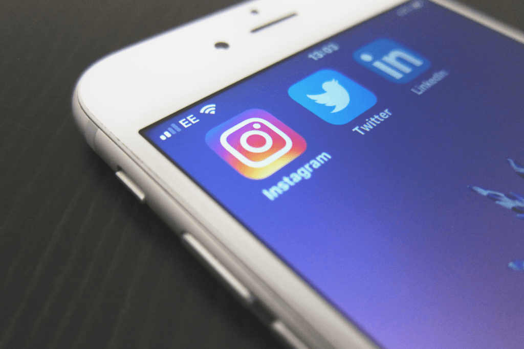 Photo of a phone displaying the Instagram app where you would enter your Instagram password.