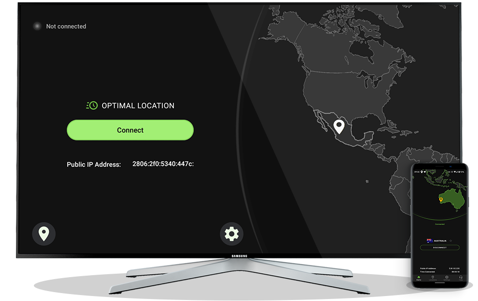 IPVanish app on Android devices