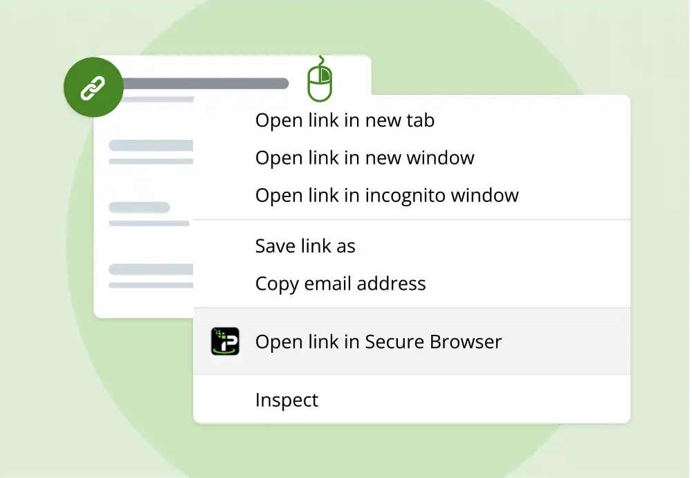 Secure Browser Right Click image