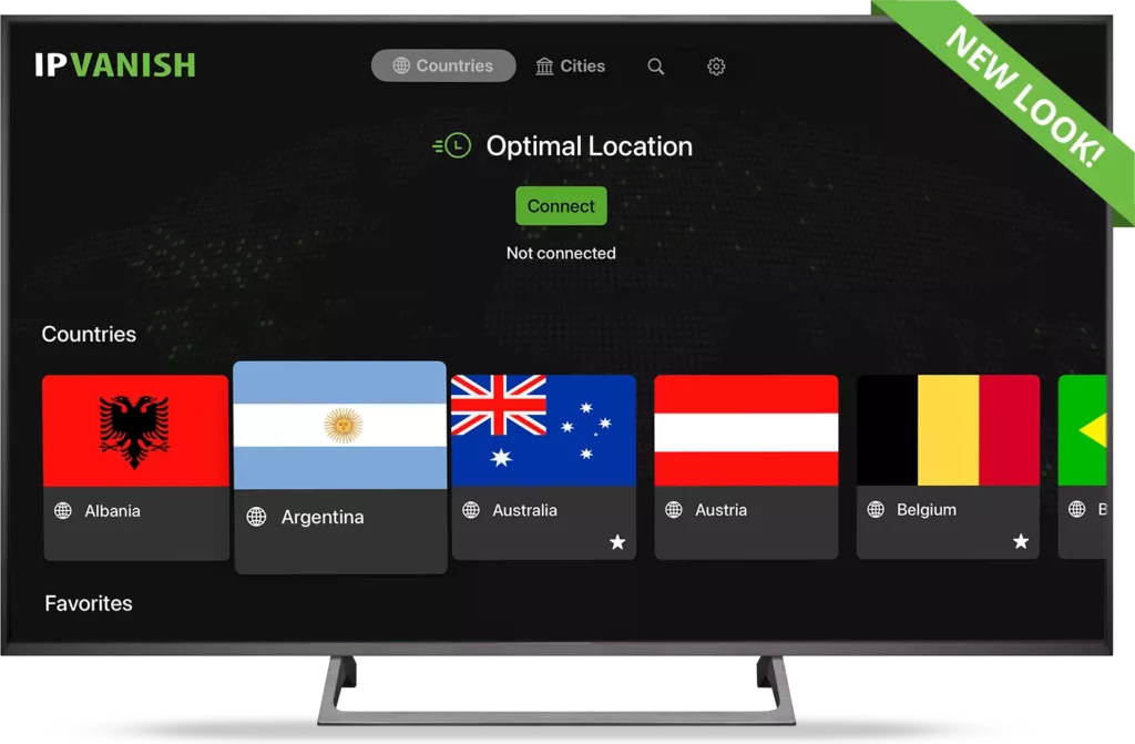 IPVanish VPN App on AppleTV