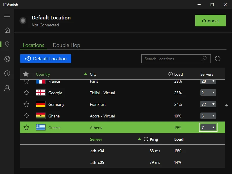 IPVanish Windows App
