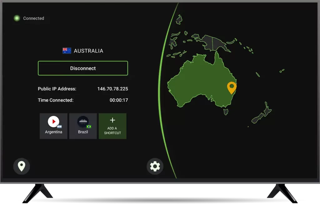 IPVanish App for NVIDIA SHIELD